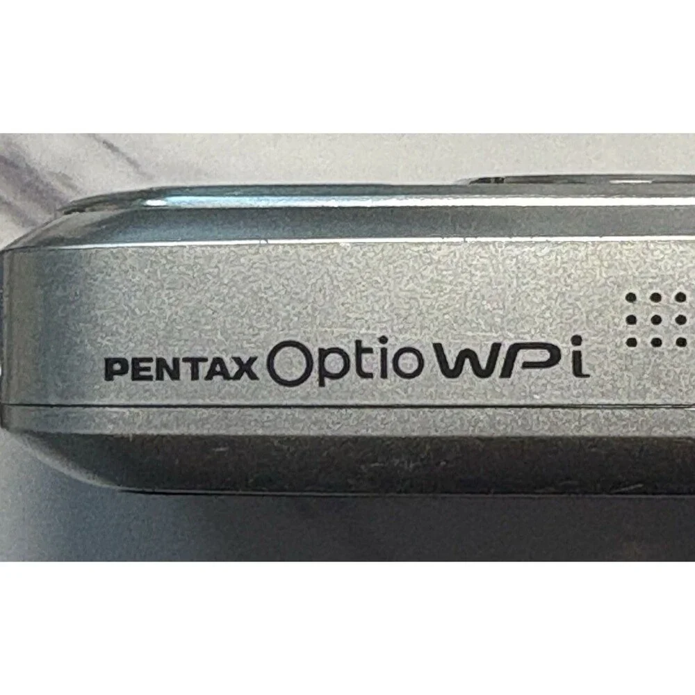 Pentax Optio WPi 6.0MP Waterproof Compact Digital Camera Silver Untested